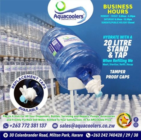 Aquacoolers-Zimbabwe-pure-water-tamper-proof-caps-Zimtrader-email-advertising