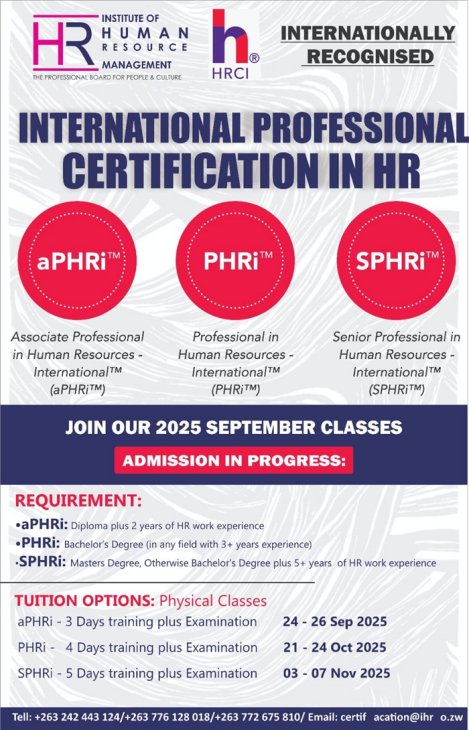 IHRM-international-pro-certification-Zimtrader-email-advertising