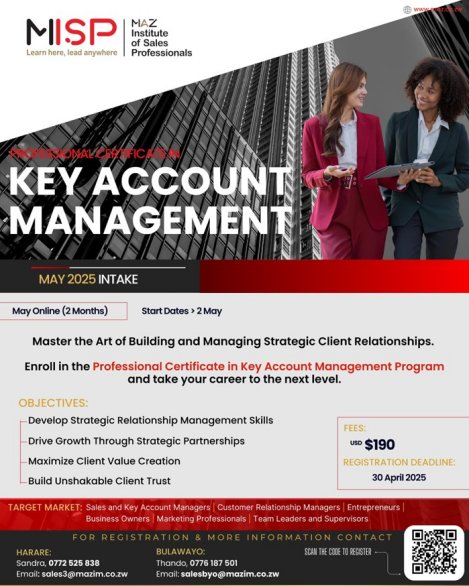 MAZ-professional-certificate-key-account-management-Zimtrader-email-advertising