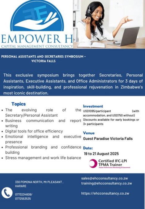 PAs-and-secretaries-symposium-vic-falls-Zimtrader-email-advertising