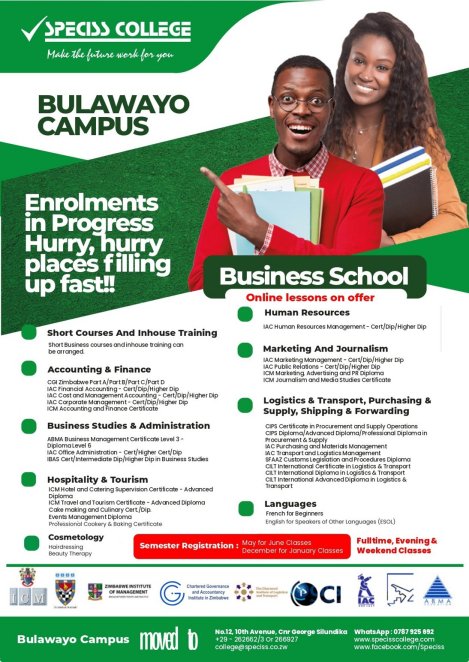 Speciss-Bulawayo-business-school-courses-enrolling-Zimtrader-email-advertising