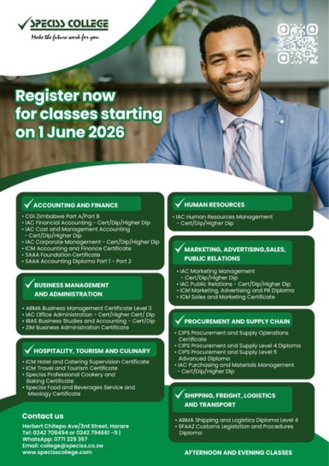 Speciss-College-register-now-for-June-classes-email-advertising