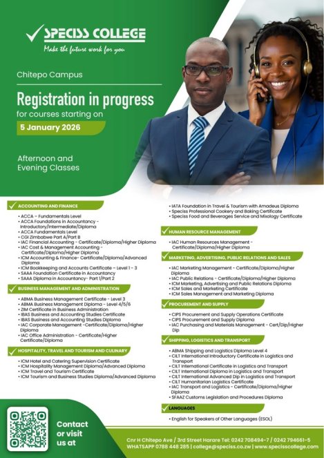 Speciss-chitepo-campus-register-for-courses-starting-Jan-Zimtrader-email-advertising