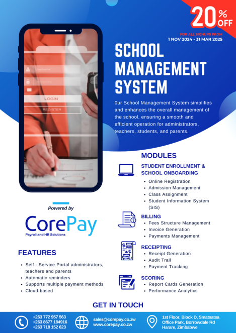 corepay-school-management-system-special-offer-Zimtrader-email-advertising