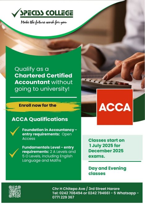 speciss-college-ACCA-classes-start-1-july-Zimtrader-email-advertising