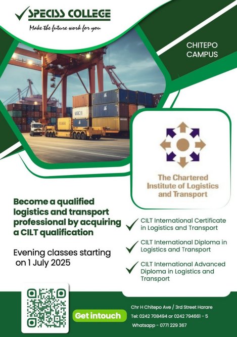 speciss-college-CILT-logistics-and-transport-classes-start-1-july-Zimtrader-email-advertising
