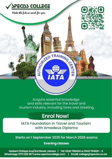 speciss-college-IATA-foundation-travel-and-tourism-Zimtrader-email-advertising