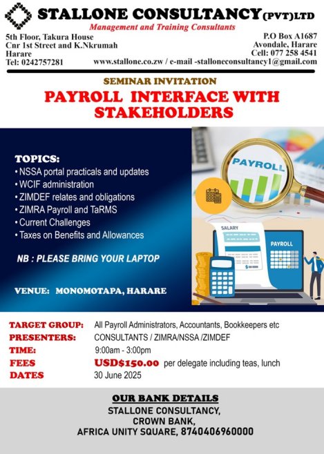 stallone-consultancy-payroll-interface-with-stakeholders-seminar-Zimtrader-email-advertising