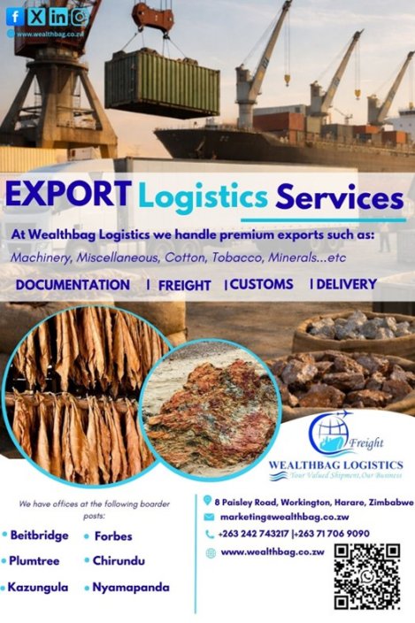 wealthbag-logistics-exports-Zimtrader-email-advertising